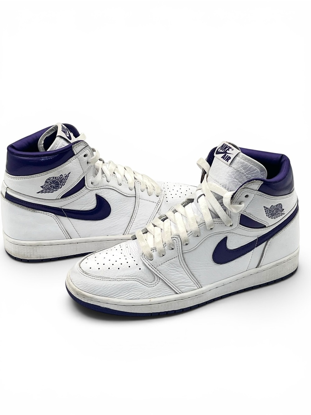 Nike Air Jordan 1 High OG Court Purple Womens 10 No Box CD0461-151 Retro Sneaker